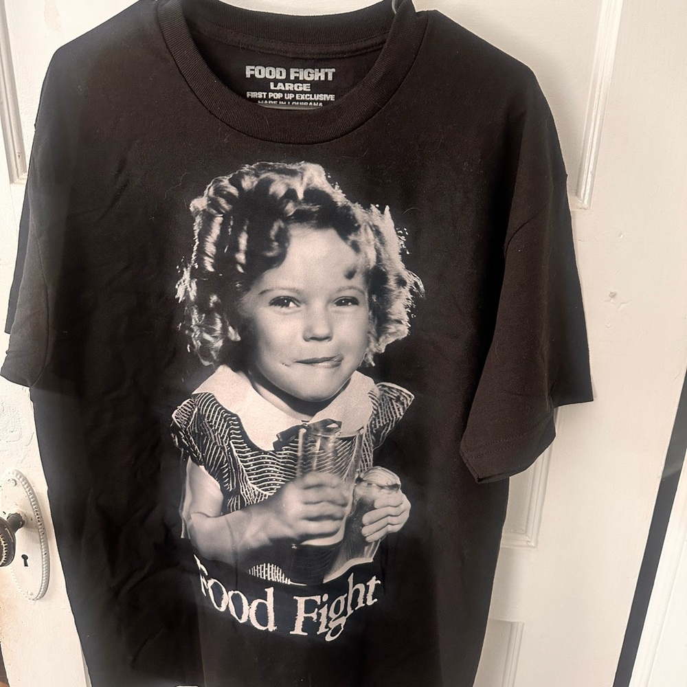 Food Fight Shirley Temple Tee